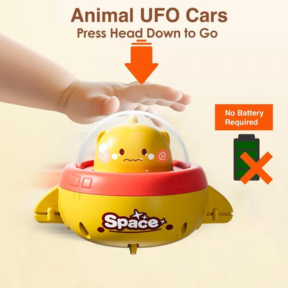 Children's Cute Puzzle Press Car Toy