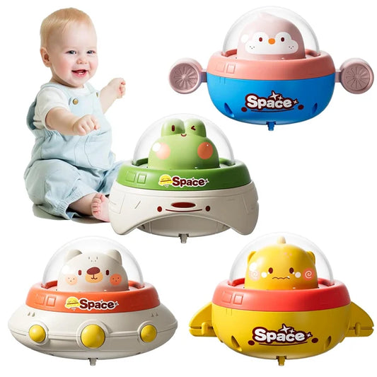 Children's Cute Puzzle Press Car Toy