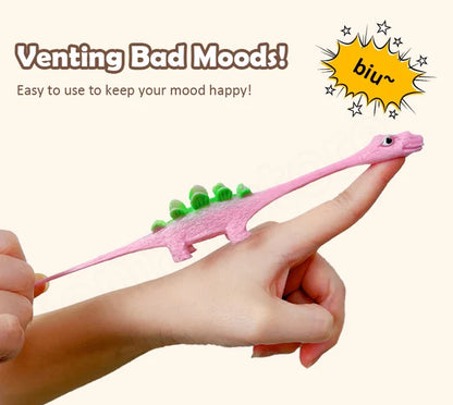 Slingshot Dinosaur Finger Toys